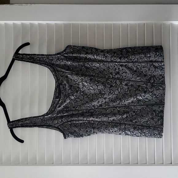 Grey and Black Top - Picture 1 of 4